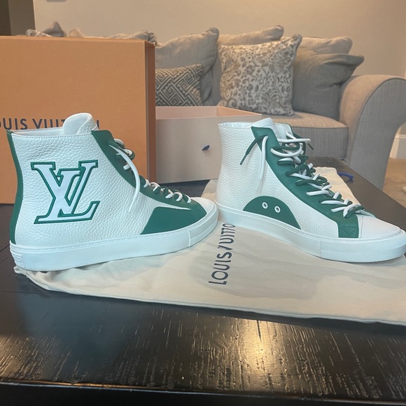 Louis Vuitton TATTOO SNEAKER BOOT size 8 (which is US 9 / EURO 42). - Picture 6 of 7